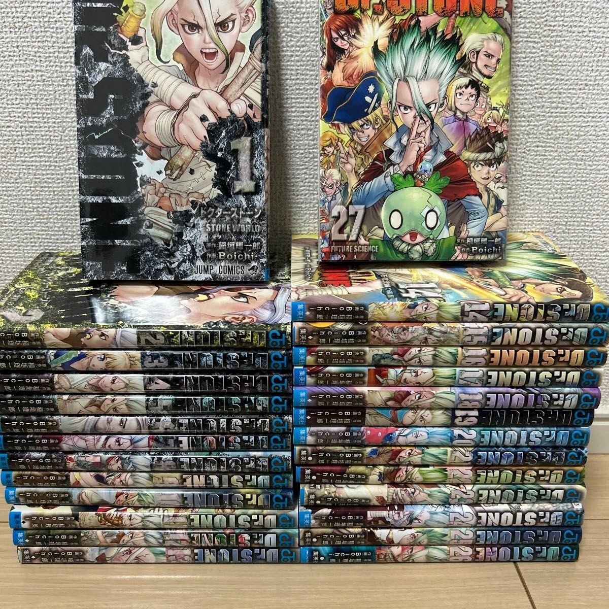 Dr.Stone vol.1-27 Complete Set Manga Boichi Japanese Jump