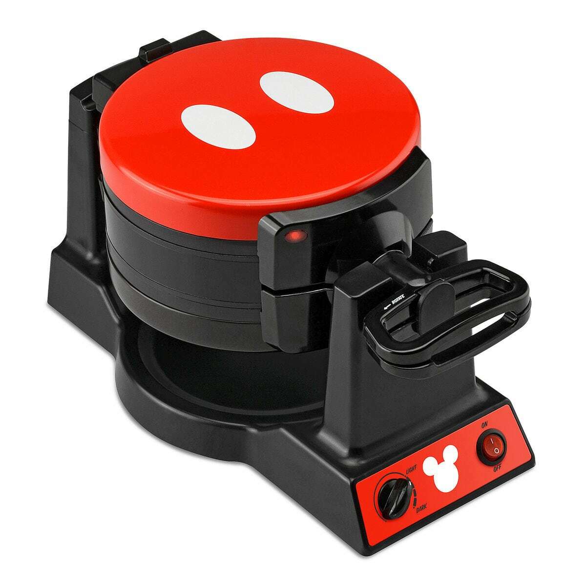 Brand New Disney Mickey Mouse 90th Anniversary Double Flip Waffle Maker NIB