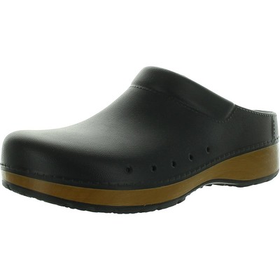 Dansko Mens Kane Мужские черные формованные сабо-слипоны без застежки 42 размера Средний (D) BHFO 4822