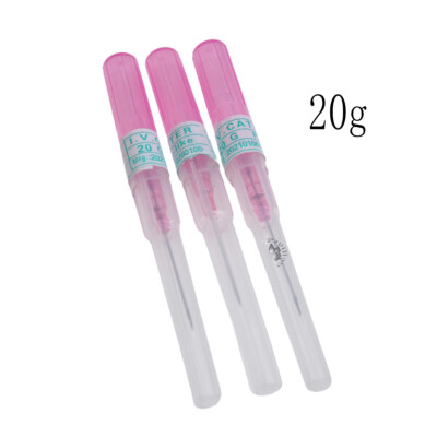 100pcs Sterilized I.V.Cannula Disposable IV Catheter 20G 22G 24G 26G Cannula