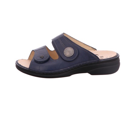 FINN COMFORT FINN COMFORT PANTOLETTEN DAMEN BLAU NEU & OVP 138142