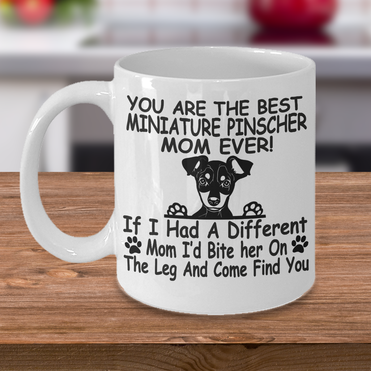 MINIATURE PINSCHER dog,Zwergpinscher,Min Pin dog,King of the Toys,Cup,Mugs,2