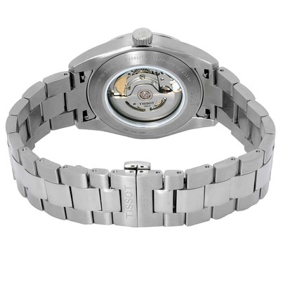 Pre-owned Tissot Gentleman Powermatic Automatic Rhodium Dial Watch T127.407.11.081.00