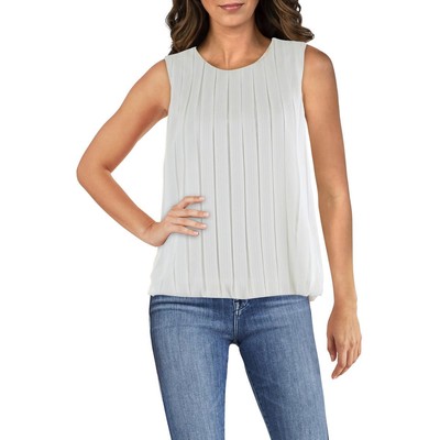 

Calvin Klein Женская белая плиссированная майка на бретельках  BHFO 0314, Cream