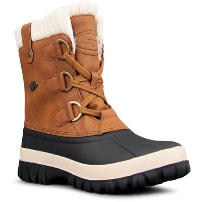 

Женские резиновые сапоги Lugz Stormy Brown до щиколотки 5,5 средний (B,M) BHFO 7463, Roasted peanut/cream/black, Stormy