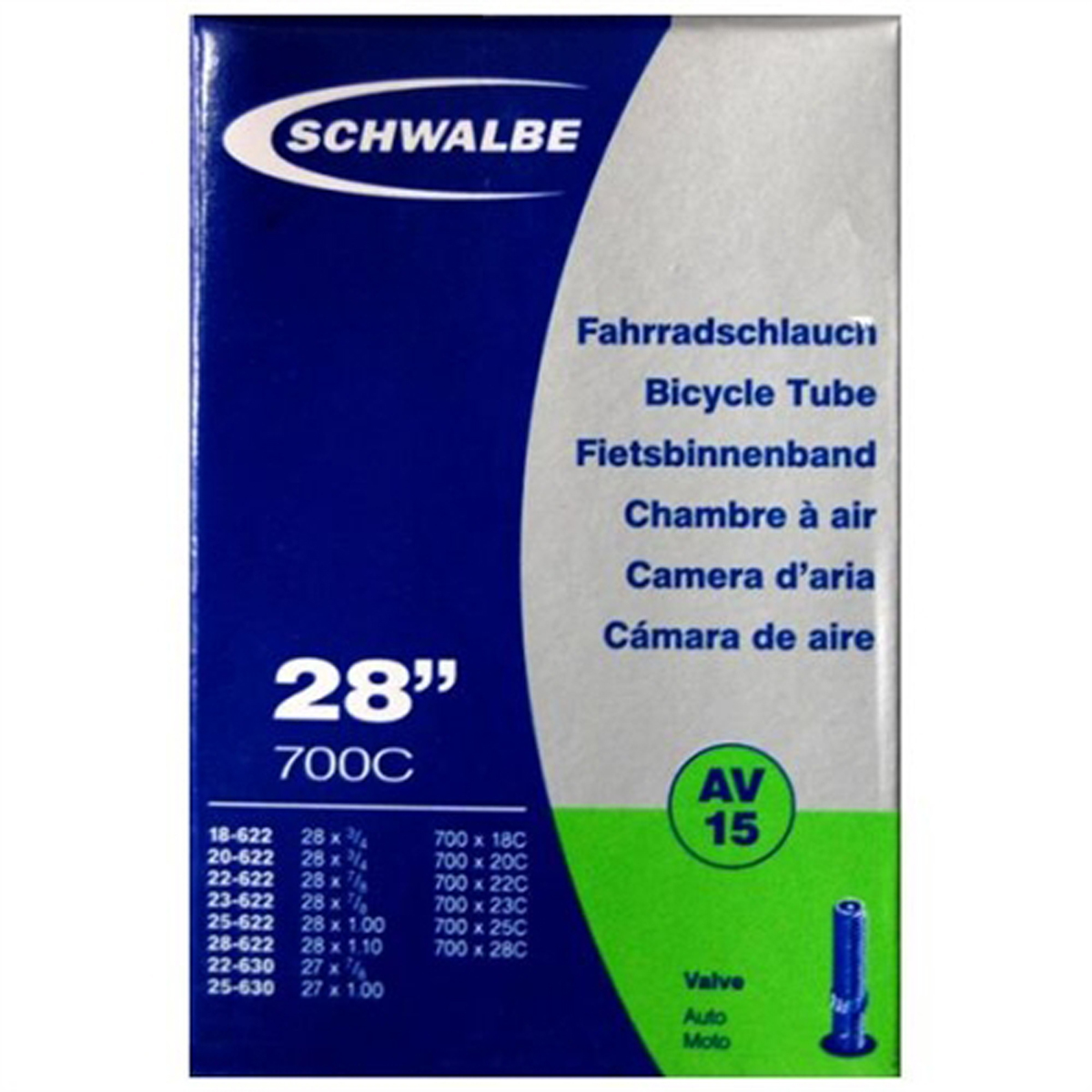 schwalbe 28 700c inner tube