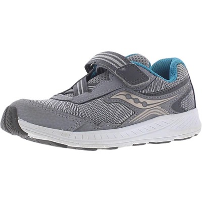 

Серые слипоны Saucony Boys Ride 10 Jr 10 Medium (B,M) Toddler BHFO 2370, Grey/blue/gold