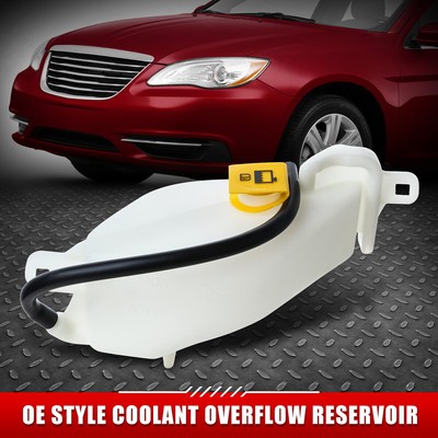 ДЛЯ 07-14 CHRYSLER 200 CIRRUS SEBRING 2,4-литровый РЕЗЕРВУАР ДЛЯ ОХЛАЖДАЮЩЕЙ ЖИДКОСТИ OE + КРЫШКА + ШЛАНГ