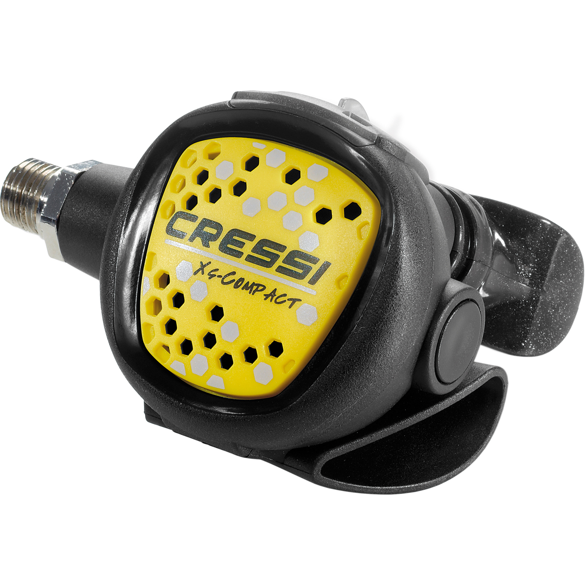 NEW Cressi XS Compact Octopus Octo Scuba Dive 2nd Second Stage Regulator Yellow