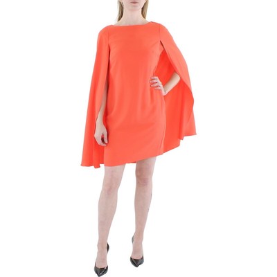 Женское коктейльное и вечернее платье Hyannis Orange от Lauren Ralph Lauren 10 BHFO 4568