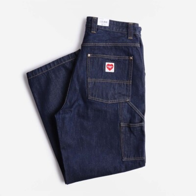 CARHARTT WIP Nash Double Knee Pant I032106 Blue Rinsed  L