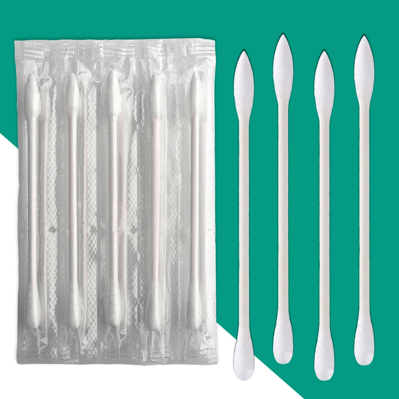 200 Pack Cotton Swab Individually Wrapped, Individually Wrapped