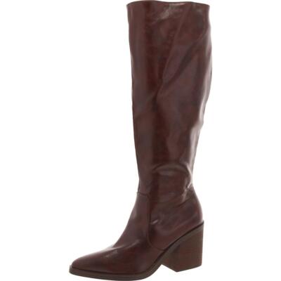 Steve Madden Womens Dextra Faux Leather Tall Knee-High Boots Shoes BHFO 3206