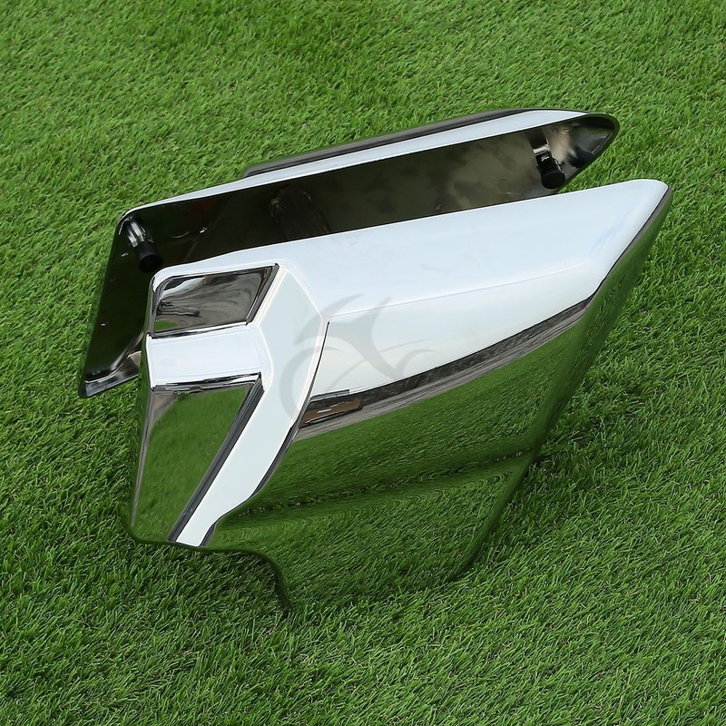 Chrome Left Right Side Cover Panel Fit For Harley Davidson Touring 09