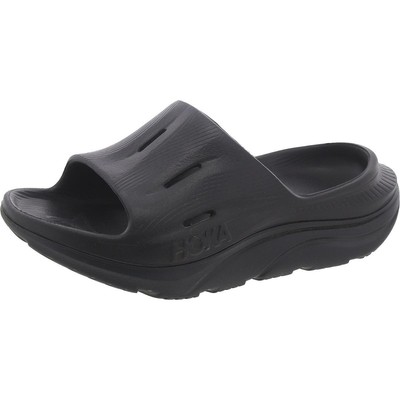 Женские черные слипоны для бассейна Hoka One One 5 Medium (B, M) BHFO 9775