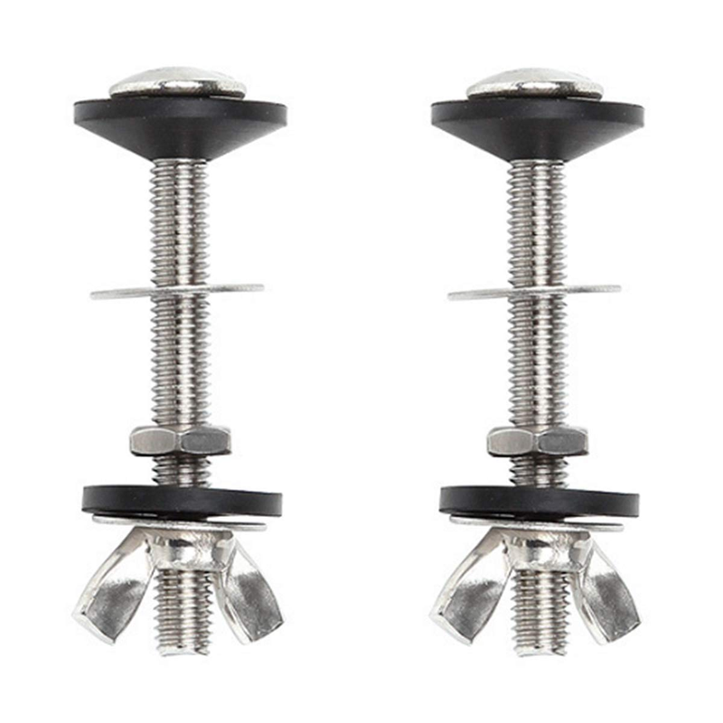 Stainless Steel Toilet Cistern Bolts with Toilet Cistern Seal Kit