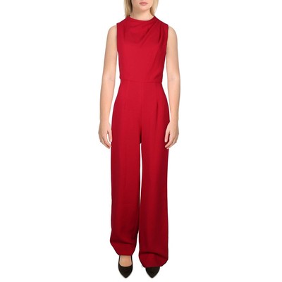 Черный женский плиссированный комбинезон с широкими штанинами Halo Womens Corrine Pink 4 BHFO 8860