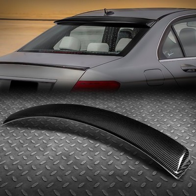 ДЛЯ 08-14 MERCEDES C-CLASS SEDAN ГЛЯНЦЕВЫЙ СПОЙЛЕР ЗАДНЕЙ КРЫШКИ БАГАЖНИКА ИЗ УГЛЕРОДНОГО ВОЛОКНА, КРЫЛО