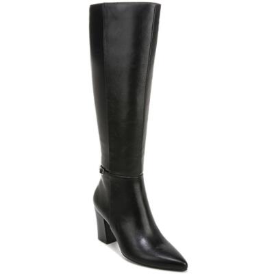 Женские высокие сапоги до колена LifeStride Stratford черного цвета шириной 10 см (C, D, W) BHFO 1754