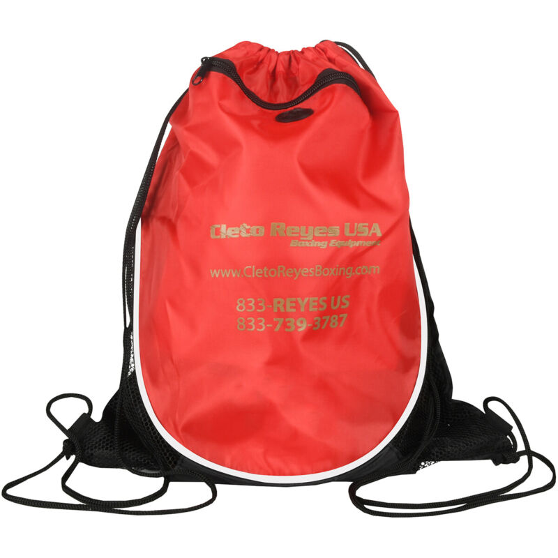 Cleto Reyes Drawstring Backpack - Black/red