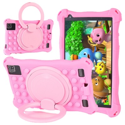 8in Android 9 AR Tablet PC For Kids Octa-Core Dual Cameras WiFi Bundle Case 64GB
