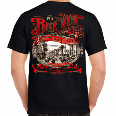 2022 Bike Week Daytona Beach Main Street Forever T-Shirt