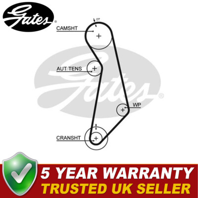 Gates Timing Cam Belt Fits Beetle Golf Touran Bora Leon Altea Octavia A3
