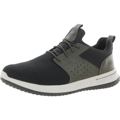 

Мужские спортивные и тренировочные кроссовки Skechers Delson Camben, черные, ширина 13 (E) 0169, Black/brown