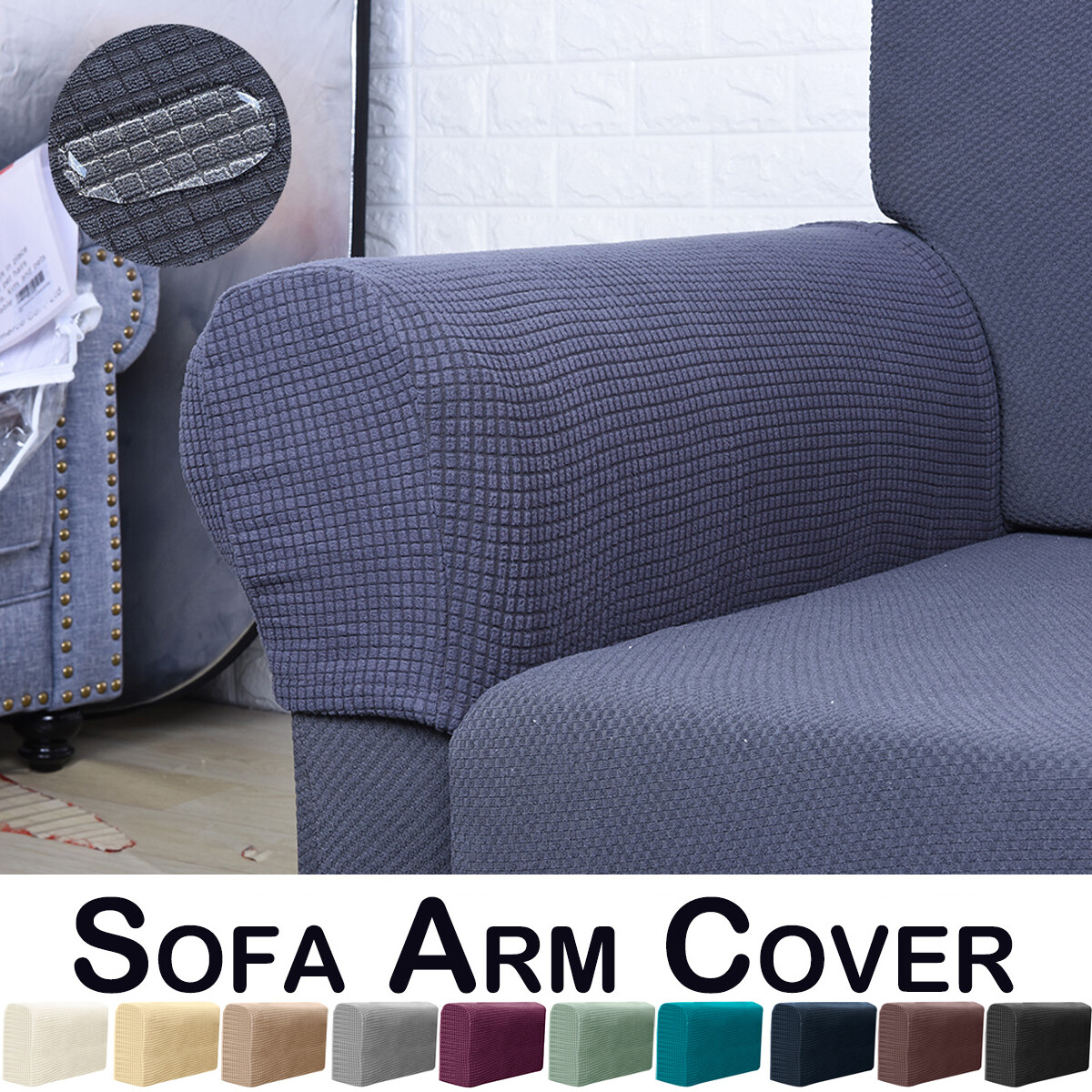 Covers Chair Arm Protector Cover Sofa Couch Recliner Armrest