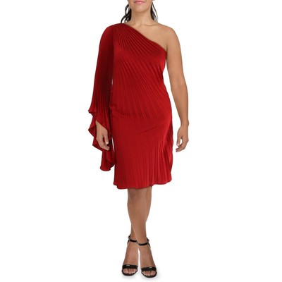 Rene Ruiz Collection Womens One Shoulder Cocktail And Party Dress BHFO 2410