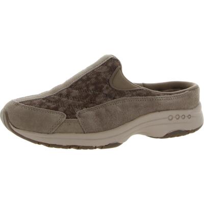 

Женские туфли-мюли Easy Spirit Traveltime темно-серого цвета, ширина 6,5 дюйма (C, D, W) BHFO 4324, Taupe/corduroy/suede, Traveltime