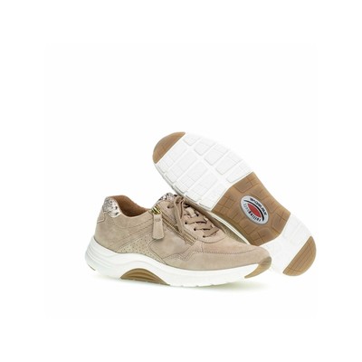 GABOR GABOR SNEAKERS DAMEN BEIGE NEU & OVP 217064