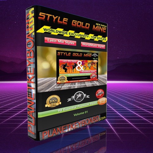 98 NEU SUPER STYLES Latin Mix World Music Ketron X-1 X-4 X-8 X NEUE EDITION PAT