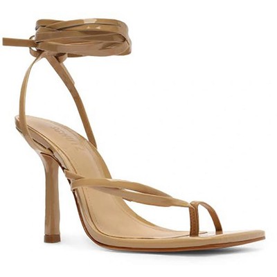 

Schutz Женские кожаные нарядные туфли бежевого цвета Lily 6,5 средний (B,M) BHFO 8668, Light nude, Lily