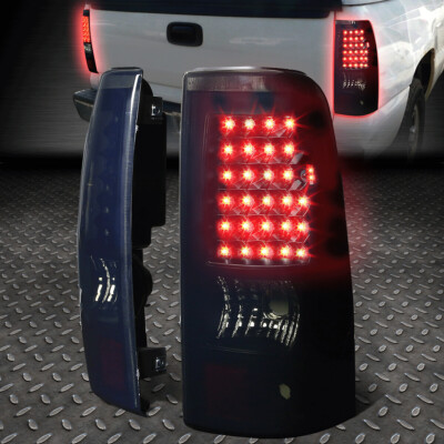 [ПОЛНЫЙ СВЕТОДИОД]ДЛЯ 03-07 CHEVY SILVERADO GMC SIERRA ЗАДНИЙ СТОП-СИГНАЛ, ТОНИРОВАННЫЙ