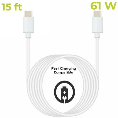 15ft USB C to USB C Cable FAST Charger for Samsung S24 Ultra S23 S22 A14 A15 A54