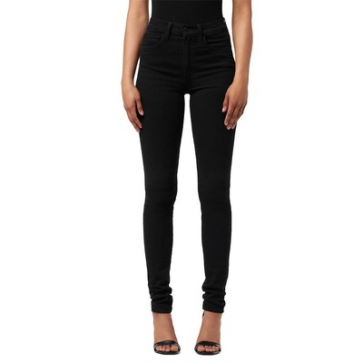 Женские джинсы-скинни Joes Womens Twiggy Black Solid Denim 24 BHFO 0419