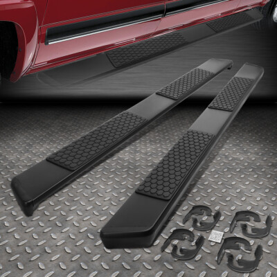 ДЛЯ 19-24-Х ГОДОВ ВЫПУСКА SILVERADO SIERRA CREW CAB 5.5 ЧЕРНЫЕ ПОДНОЖКИ SS STEP NERF BAR