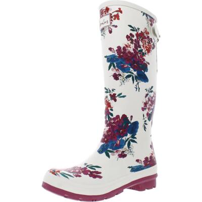 

Женские резиновые сапоги Joules Ivory Outdoor Rain Rain Boots 9 Medium (B,M) BHFO 5676, Floral, 218256