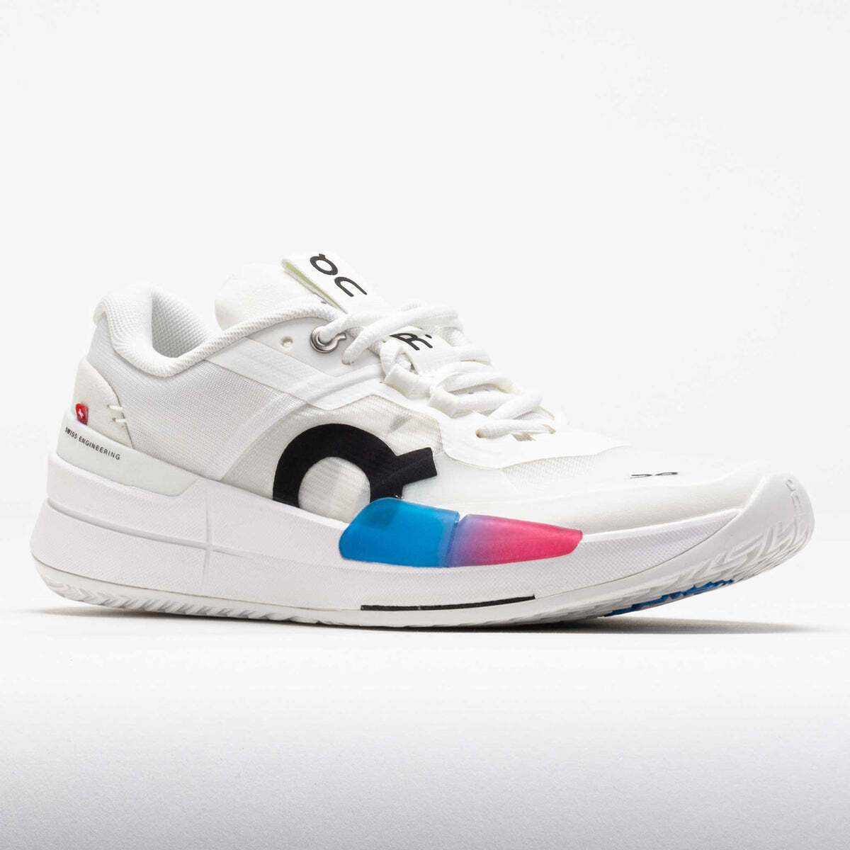 Pre-owned On Men's  Brand Roger Federer Pro 2 White/blue/pink Oc Us Open Tennis Shoe