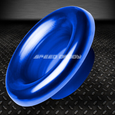 4-КРАТНЫЙ ВОЗДУХОЗАБОРНИК ХОЛОДНОГО ВОЗДУХА RAM / ТУРБО-РУПОР / ТРУБНЫЙ АЛЮМИНИЕВЫЙ СИНИЙ ПЕРЕХОДНИК VELOCITY STACK ADAPTER