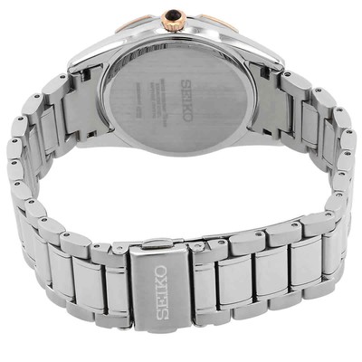 Pre-owned Seiko Quartz Mop Dial Ladies Watch Skk730p1