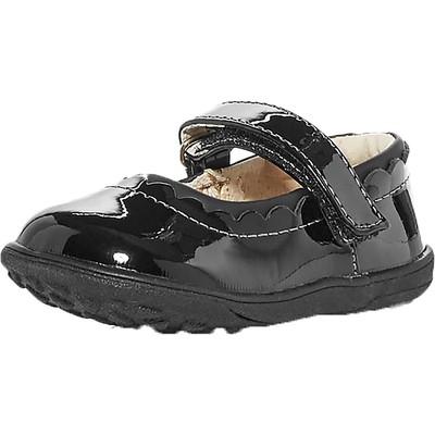 See Kai Run Girls Jane II Black Ballet Flats 4 Medium (B,M) Toddler BHFO 6925