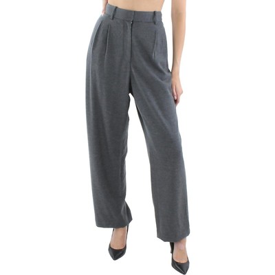 

Rag - Bone Женские серые шерстяные брюки прямого кроя с меланжевой отделкой  BHFO 1257, Grey, BHFO