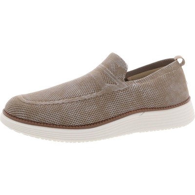 Akademiks Mens Dayton 01 Tan Knit Slip-on Shoes Sneakers 8 Medium (D) BHFO 1816