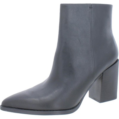 

Женские черные кожаные ботильоны Nine West Bryson 8 Medium (B,M) BHFO 5678, Black leather