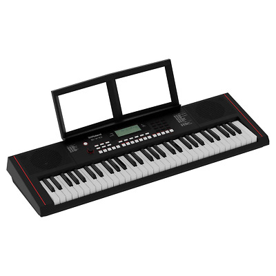 Roland E-X10 Arranger Keyboard with Music Rest and Power Adapter 140 Intel songs