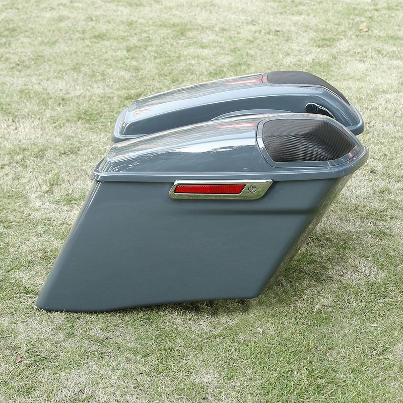 4" CVO Stretched Saddle bags Fit For Harley Touring Road Glide 2014
