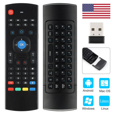 NEW MX3 Air Fly Mouse 2.4GHz Wireless Keyboard Remote Control For PC/ Android TV