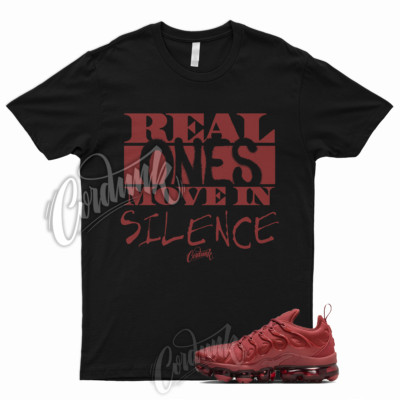 VaporMax Plus Cedar Red Rugged Orange Burgundy Shirt to Match Sneakers R1